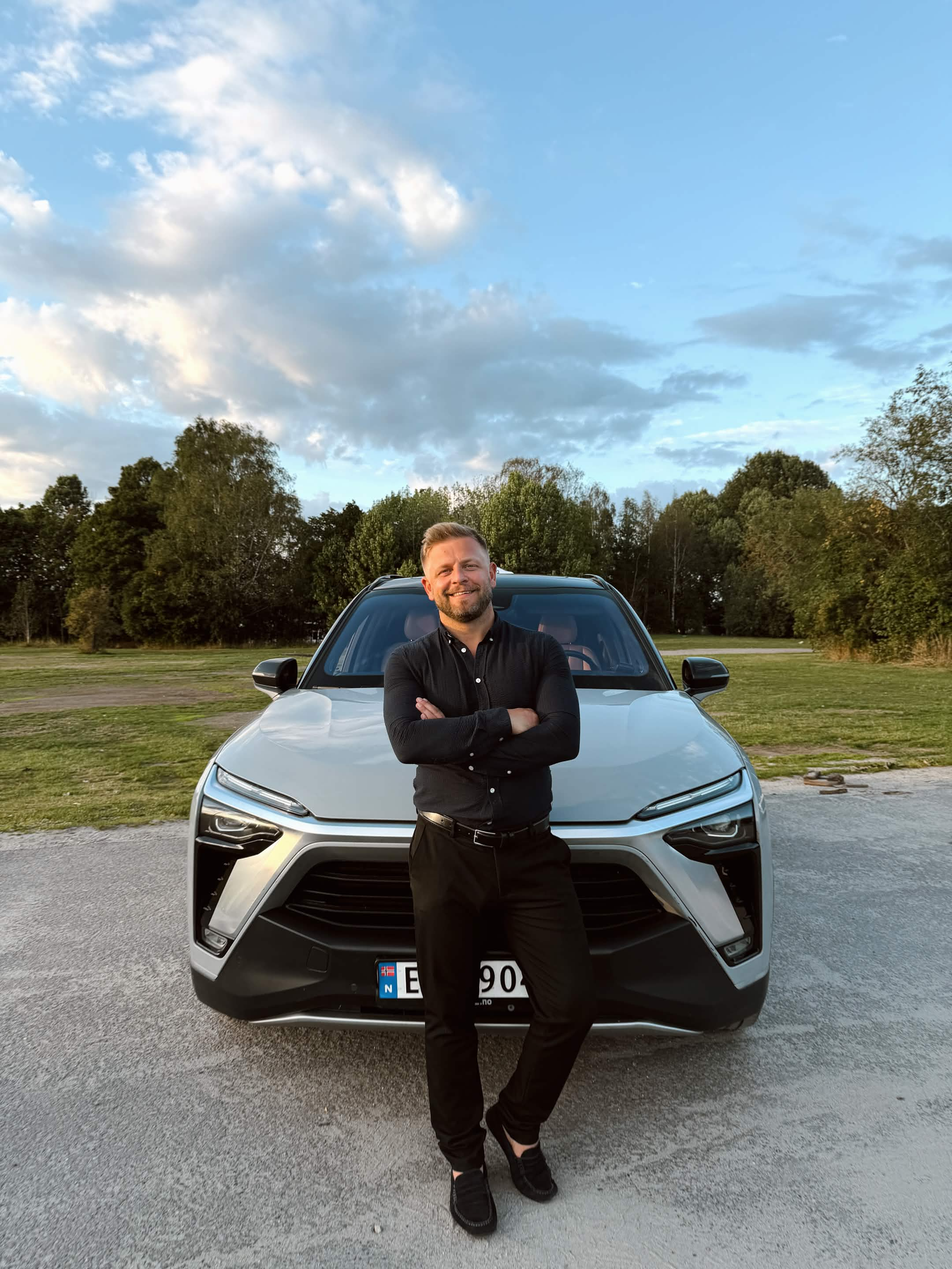 Dawid Zbikowski, daglig leder i Husby Taxi